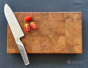 Tagliere acacia massello end grain MEDIO 36x20 cm