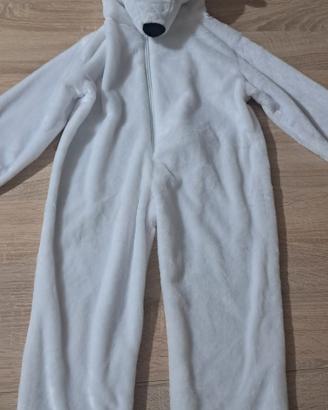 Costume bambino orso polare 2-3 anni