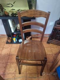 Sedie in legno 