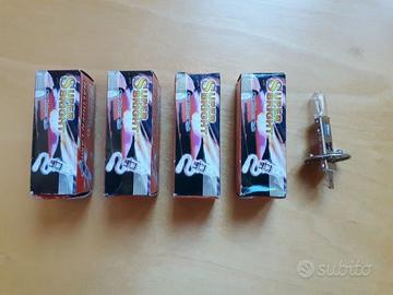 Cinque lampadine alogene H1