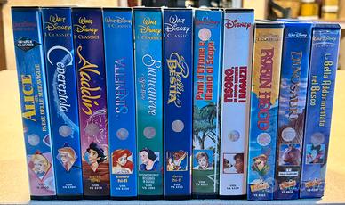 Vhs originali Disney da collezione