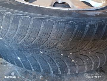 Set Clio 3 R15 cerchione ferro + Copri cerc.