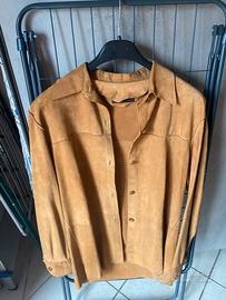 Giacca in vera pelle scamosciata, VINTAGE