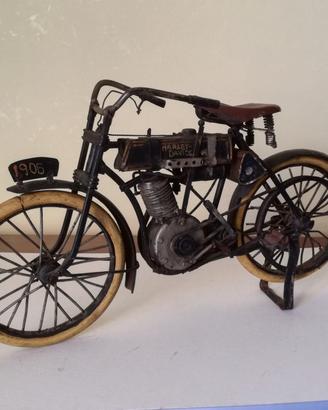Modellino Bici a Motore Harley Davidson Vintage 