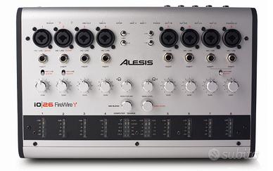 Alesis IO|26 Scheda Audio 8in XLR con adattatore 