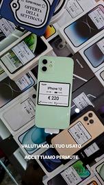IPHONE 12 64GB batteria 100%