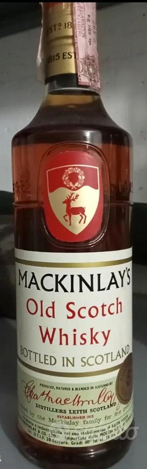 Mackinlay's Old Scotch Whisky invecchiato 5 anni - Collezionismo