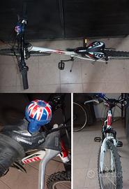 Mountain Bike MTB MONVISO 24 Ragazzi Cambio 3x6