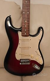 Chitarra Stagg Stratocaster Style Redburst