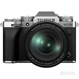 Fujifilm X-T5 Silver + XF 16-80