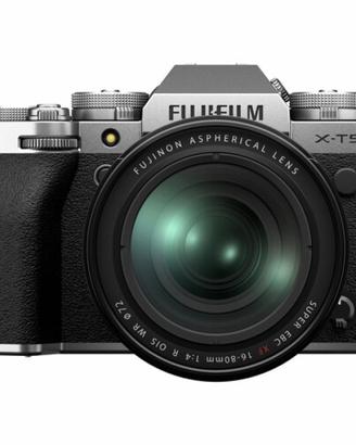 Fujifilm X-T5 Silver + XF 16-80