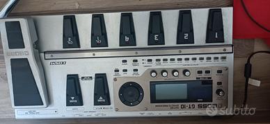 pedaliera boss gt 10 per chitarra