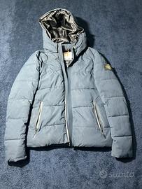 Piumino Stone Island – Taglia L – Blu scuro