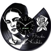 Orologio da Parete su Disco in Vinile da 33 Giri