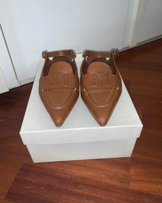 Sandalo di pelle Max Mara