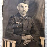 Fotografia epoca nazista con Sottufficiale "HEER"