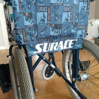 sedia a rotelle come nuova 