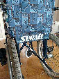 sedia a rotelle come nuova 