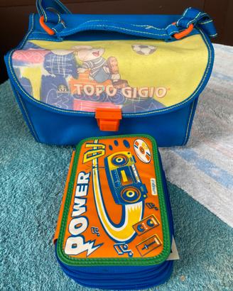 Borsa Tracolla Topo Gigio Vintage + Astuccio