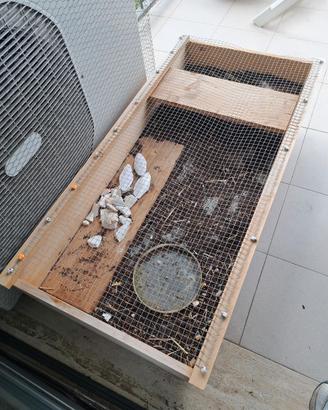 Terrari per tartarughe in legno