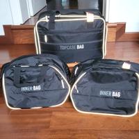 tris di borse interne x bauletti moto