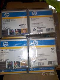 N. 80 cassette nastro HP LTO2 ULTRIUM per backups.
