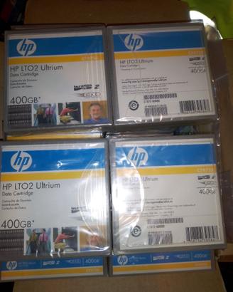 N. 80 cassette nastro HP LTO2 ULTRIUM per backups.
