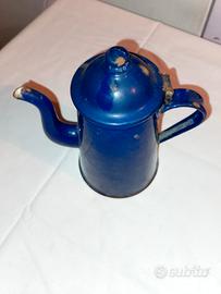 Caffettiera d'epoca Smaltata