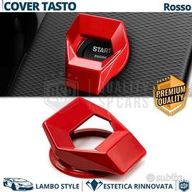Cover Pulsante Accensione Auto Copritasto ROSSO