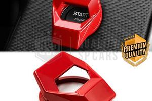 Cover Pulsante Accensione Auto Copritasto ROSSO