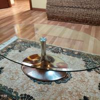 Tavolino in cristallo