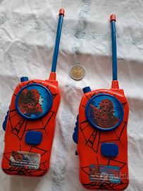 walkie talkie uomo ragno
