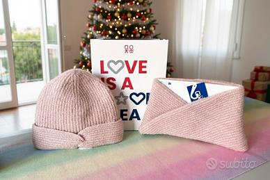 Set cappello e scaldacollo bimba 3-5 anni Okaïdi