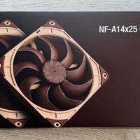 Noctua NF-A14x25 G2 PWM Sx2-PP kit 2 Ventole 140mm