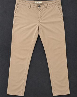 Pantaloni chino OVS uomo beige slim fit taglia 50