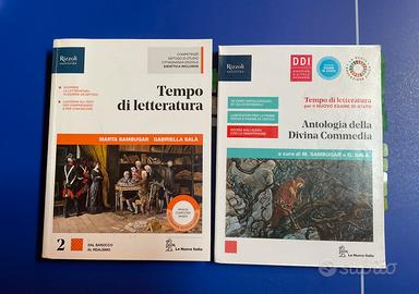 Libri scuola superiore: LETTERATURA ITALIANA di 2ª