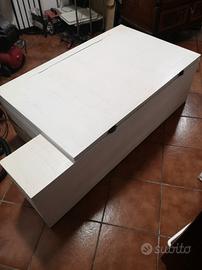 Panca in legno massello completamente fatta a mano