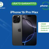 iPhone 16 Pro Max 256GB USATO garantito