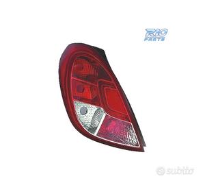 FANALE SINISTRO HYUNDAI I20 13-15 BIANCO ROSSO