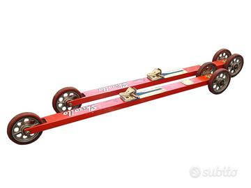 Skiroll Rollo anno 1978 stile tecnico alluminio