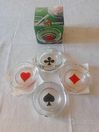 POKER SET POSACENERI BORMIOLI