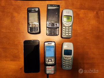 Lotto vari telefoni vintage nokia samsung iphone