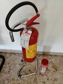 Estintore e Panno antincendio