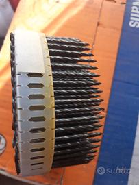 Due confezioni bobine chiodi per sparachiodi