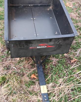 carrellino per trattorino tagliaerba 