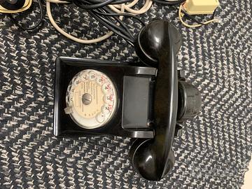 Telefono francese anni 40/50 bachelite nera