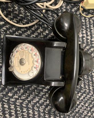 Telefono francese anni 40/50 bachelite nera