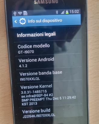 Samsung galaxy gt-i9070 ed SGH-A157V 
