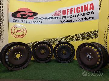 4 Cerchi Ferro 15 pollici Mercedes