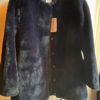 #ecopelliccia #ragazza #nuova #blu